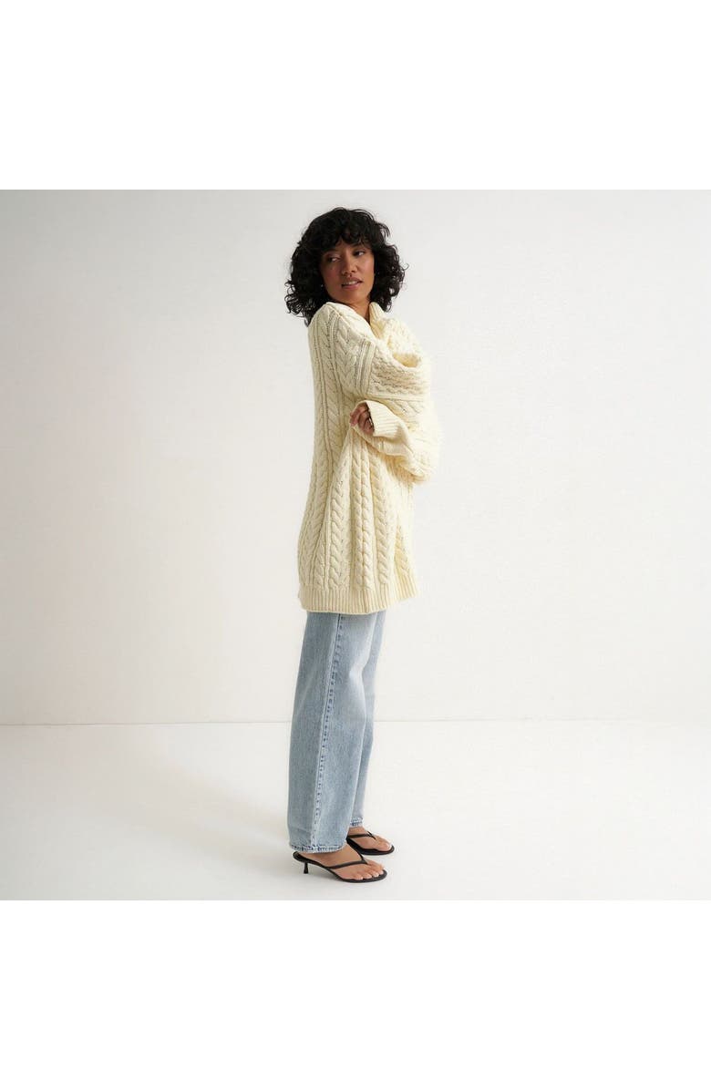 Callahan Mia Cableknit Sweater - Women's, Alternate, color, Creme