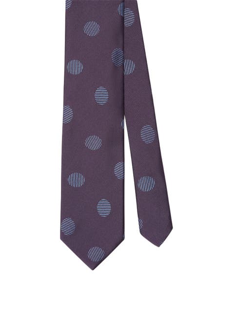 Robert Oval Geo Jacquard Best of Class Necktie