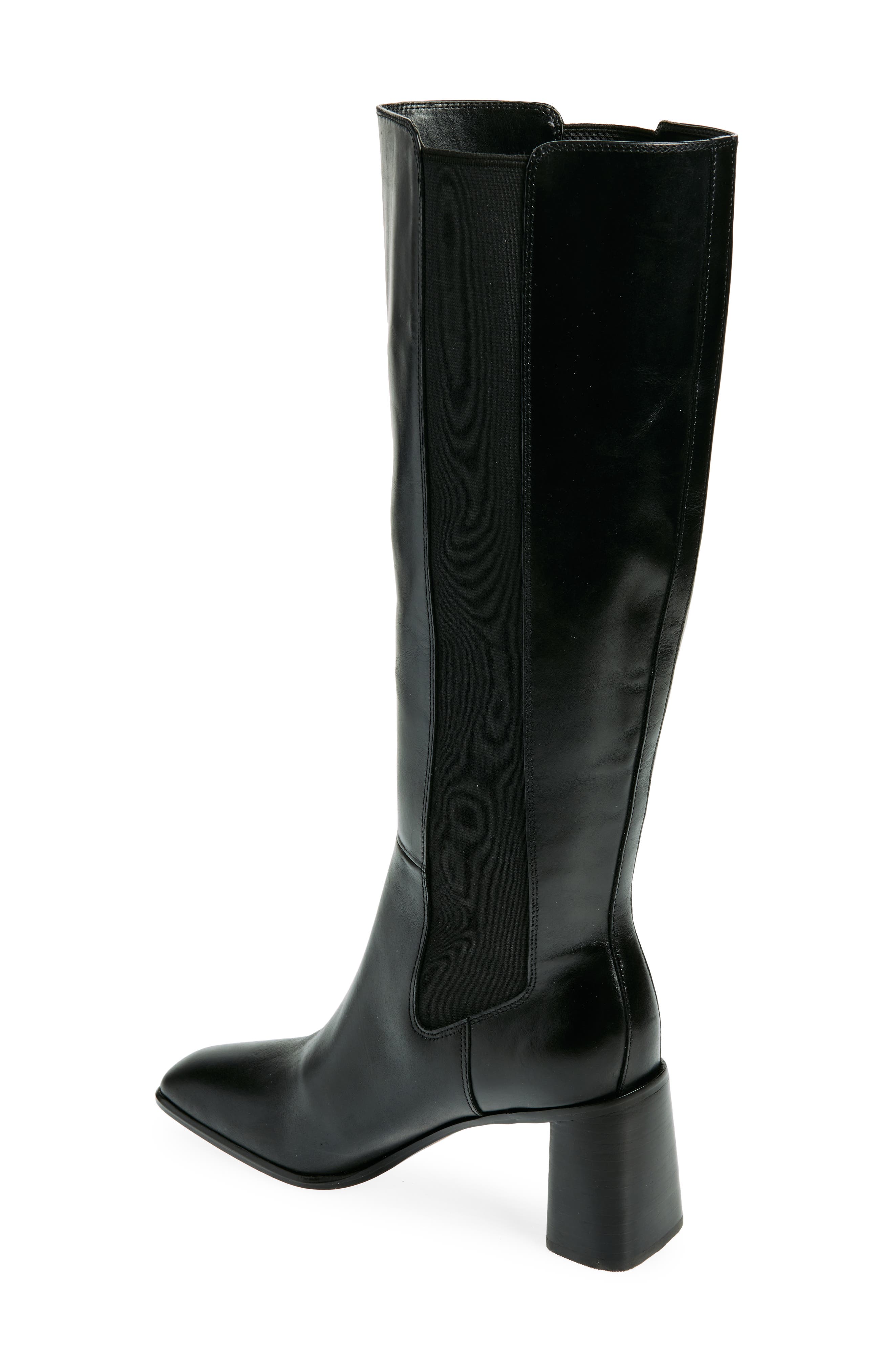 Tyra Tall Knee High Boot, Alternate, color, BLACK