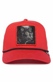 Goorin Bros. Panther 100 Embroidered Patch Denim Baseball Cap