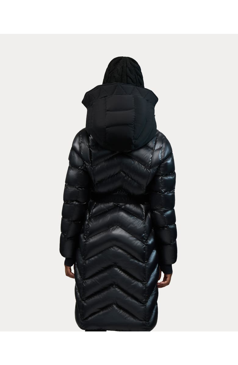 Alpenhaus Bellevaux Womens Puffer Coat with Adjustable Belt, Alternate, color, Black