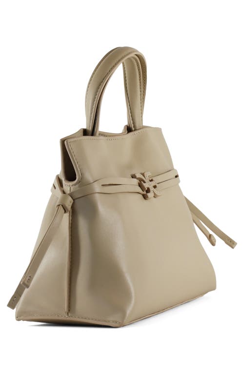 Sam Edelman Small Poppy Drawstring Leather Crossbody Bag In Sand
