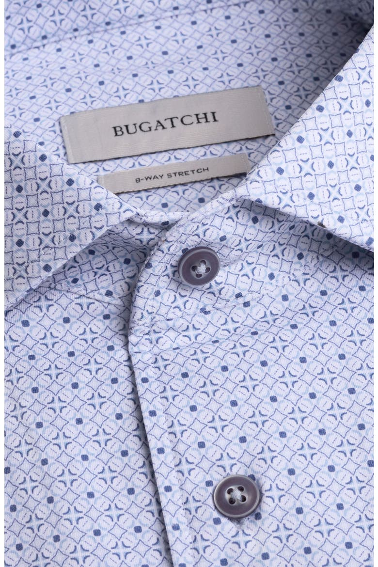 Devon OoohCotton® Tile Geo Print Button-Up Shirt, Alternate, color, ETHER