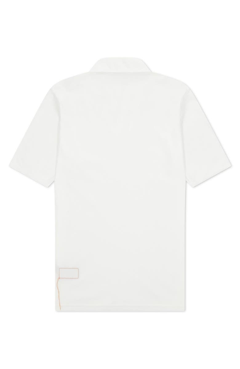 Fortela Goose Short Sleeve Polo, Alternate, color, White