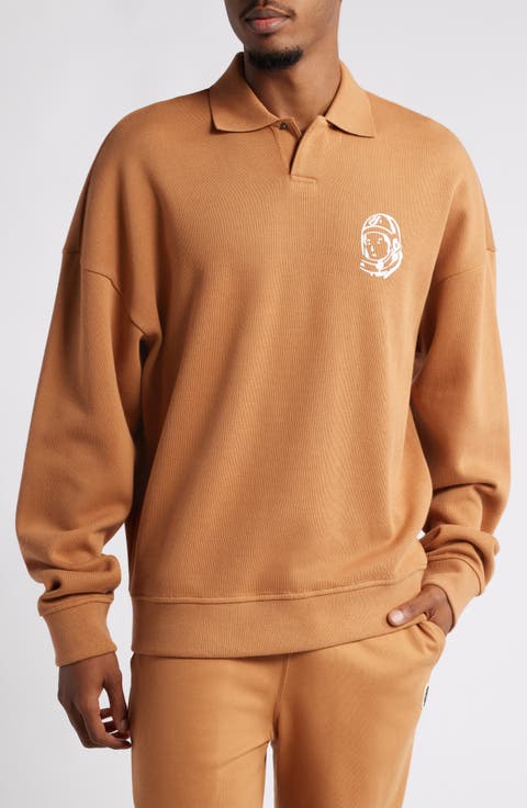 Paradox Cotton Graphic Polo Sweatshirt