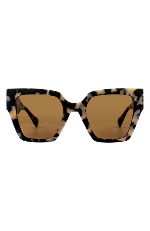 Bibi 52mm Square Sunglasses