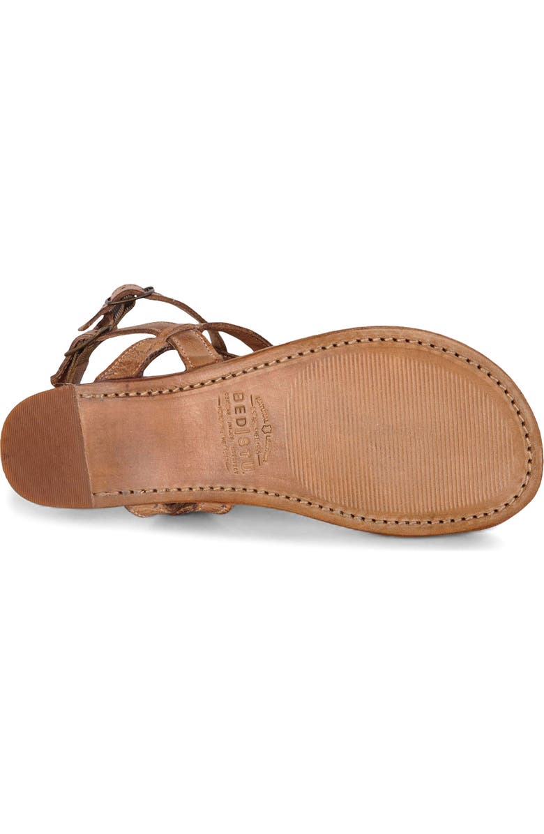 Bed Stu Moon Ankle Strap Sandal, Alternate, color, Tan Dip Dye