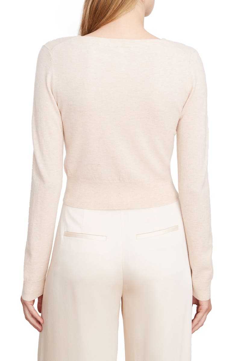 Vince Button & Loop Wool & Cashmere Cardigan, Alternate, color,