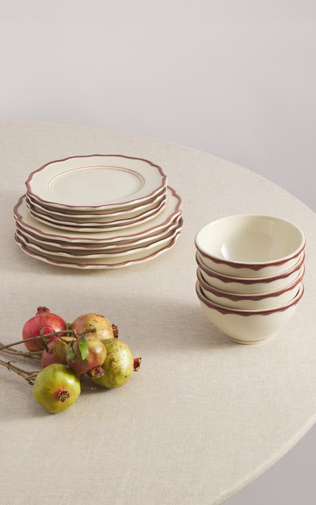 12 Piece Set with Cereal Bowl