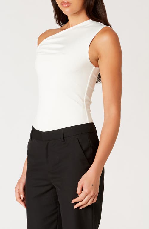 Nia Fraise One-shoulder Top In White