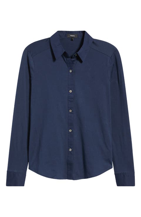 Riduro Organic Cotton Button-Up Shirt