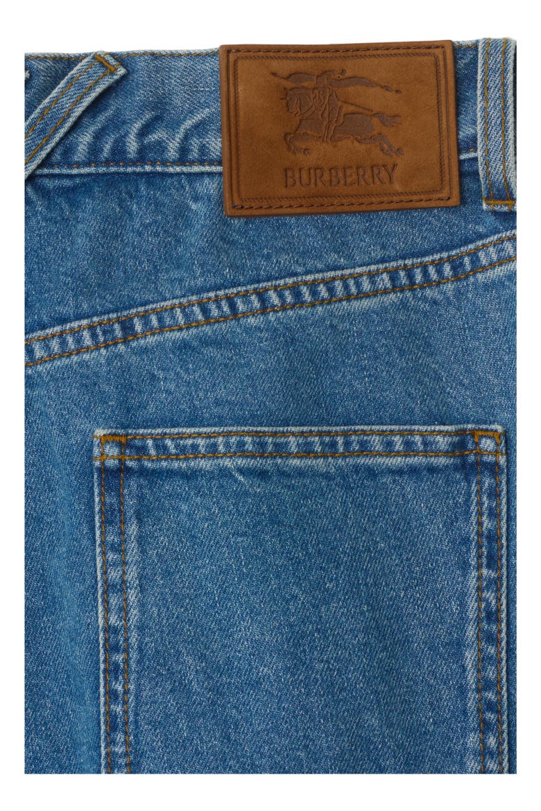 High Rise Bootcut Jeans, Alternate, color, Mid blue