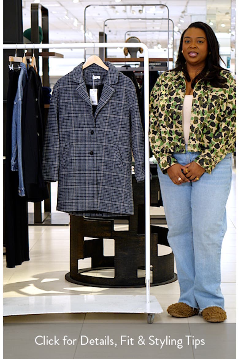 Check Longline Coat video
