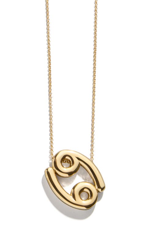 Zodiac Pendant Necklace