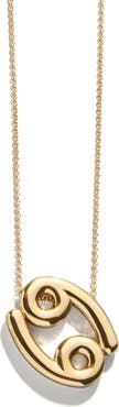BaubleBar Zodiac Pendant Necklace