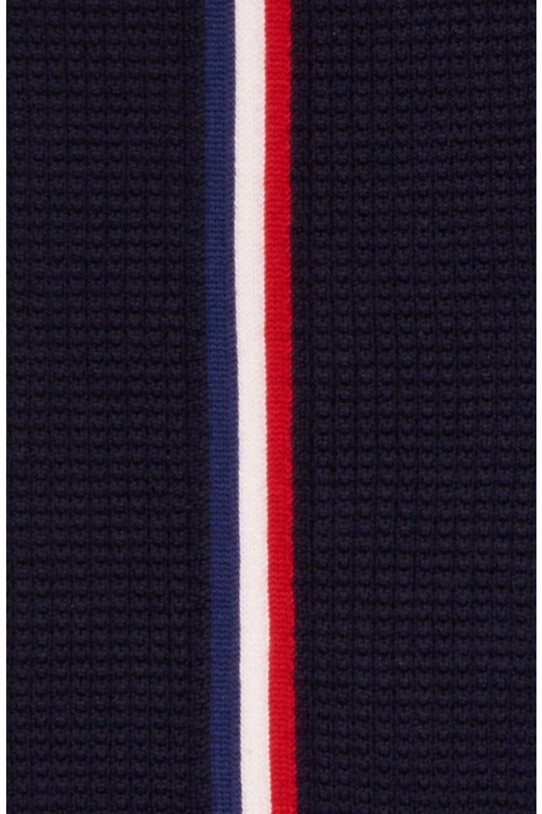 Stripe Wool Scarf, Alternate, color, NAVY