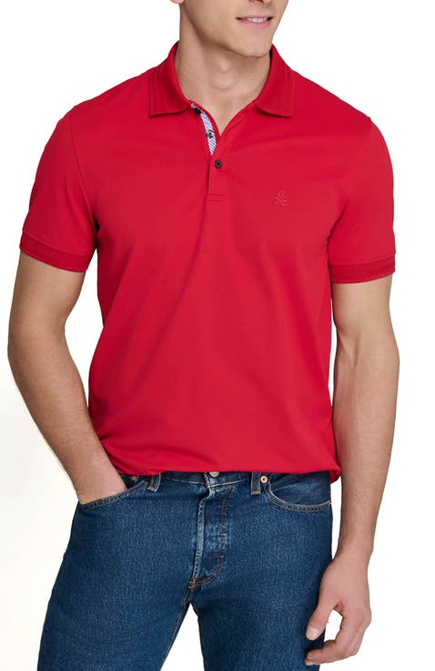 Slim Fit Short Sleeve Solid Polo
