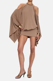 JADED LONDON Alula Embellished Butterfly Minidress
