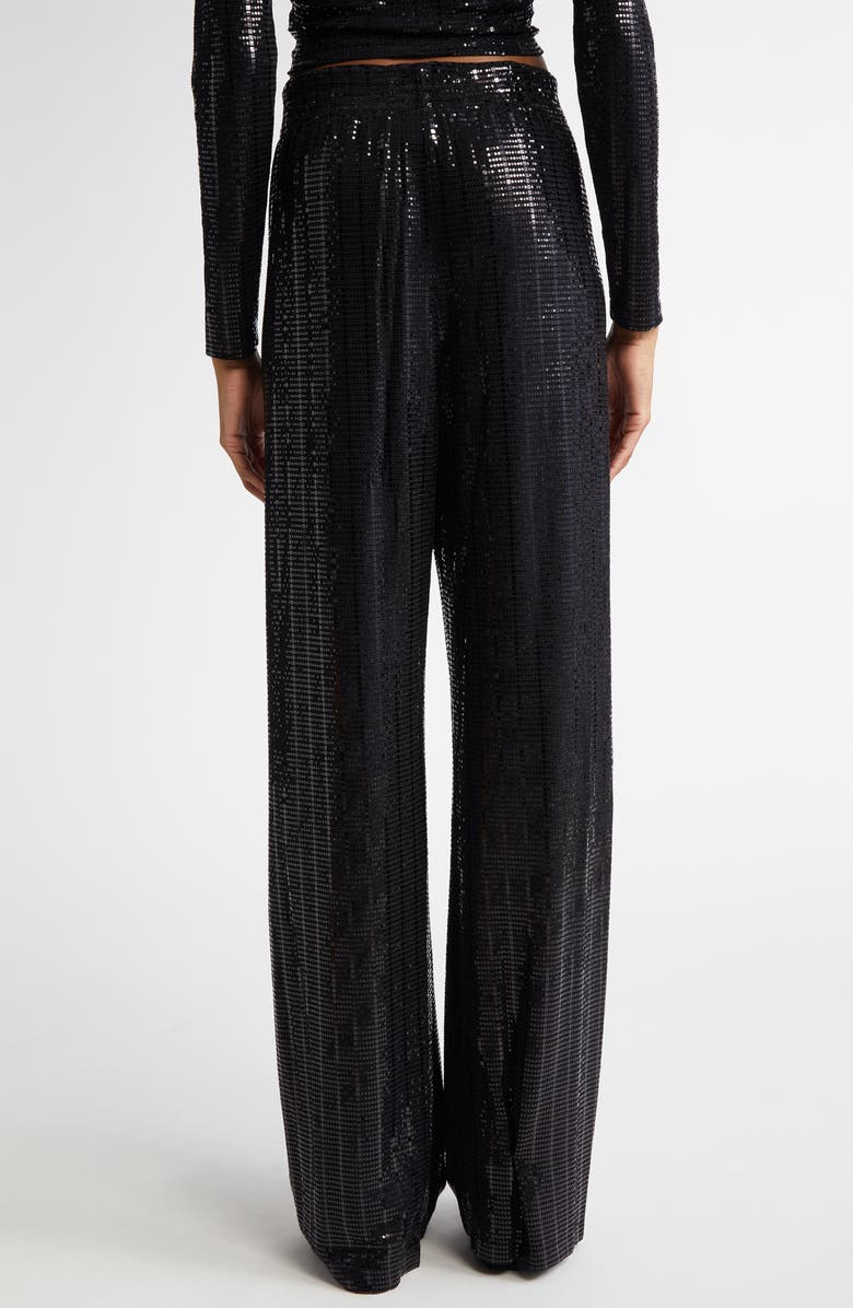 Alice + Olivia Elba Sequin Pants, Alternate, color,