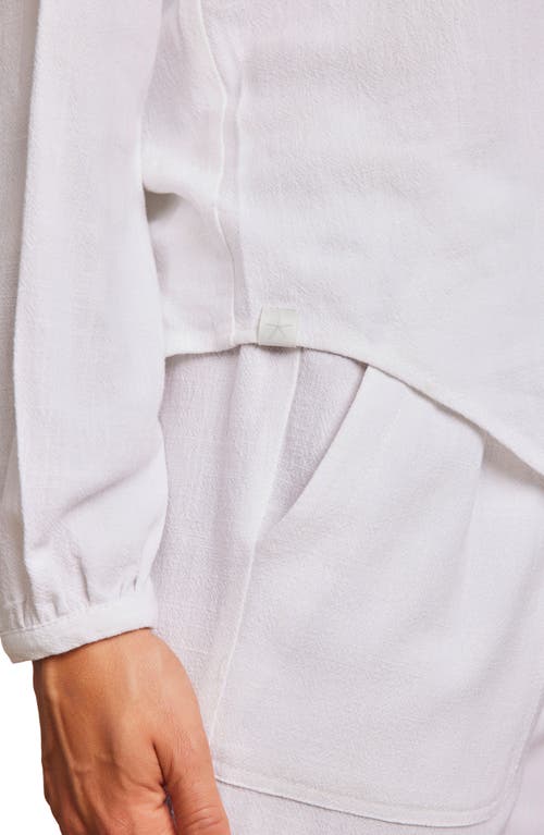 Barefoot Dreams Malibu Collection® Tapered Lounge Pants In White