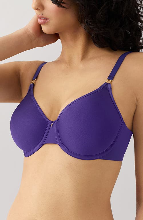 Wacoal Simply Done Underwire Convertible T-shirt Bra In Purple