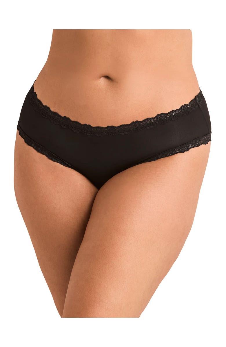 Adore Me Mariola Hipster Panties, Main, color, Black