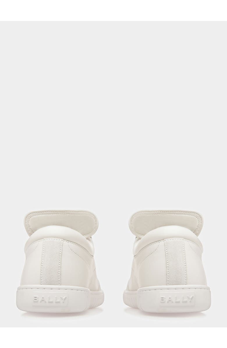 Bally Player Sneakers In Calf Leather, Alternate, color, White