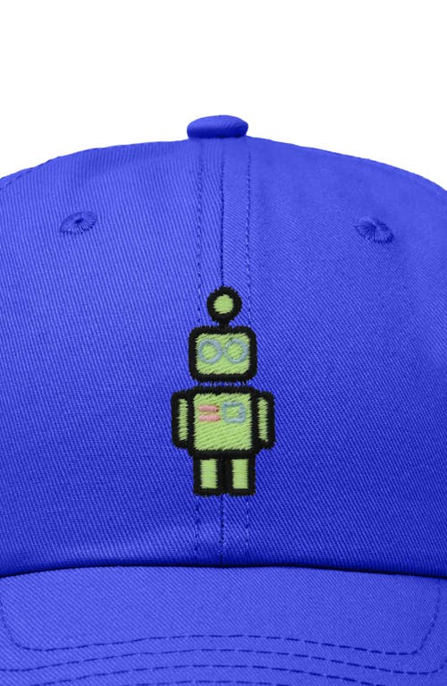 Dalix Robot Hat In Royal Blue
