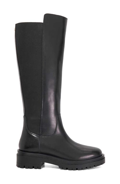Dune London Tagu Knee High Boot In Black