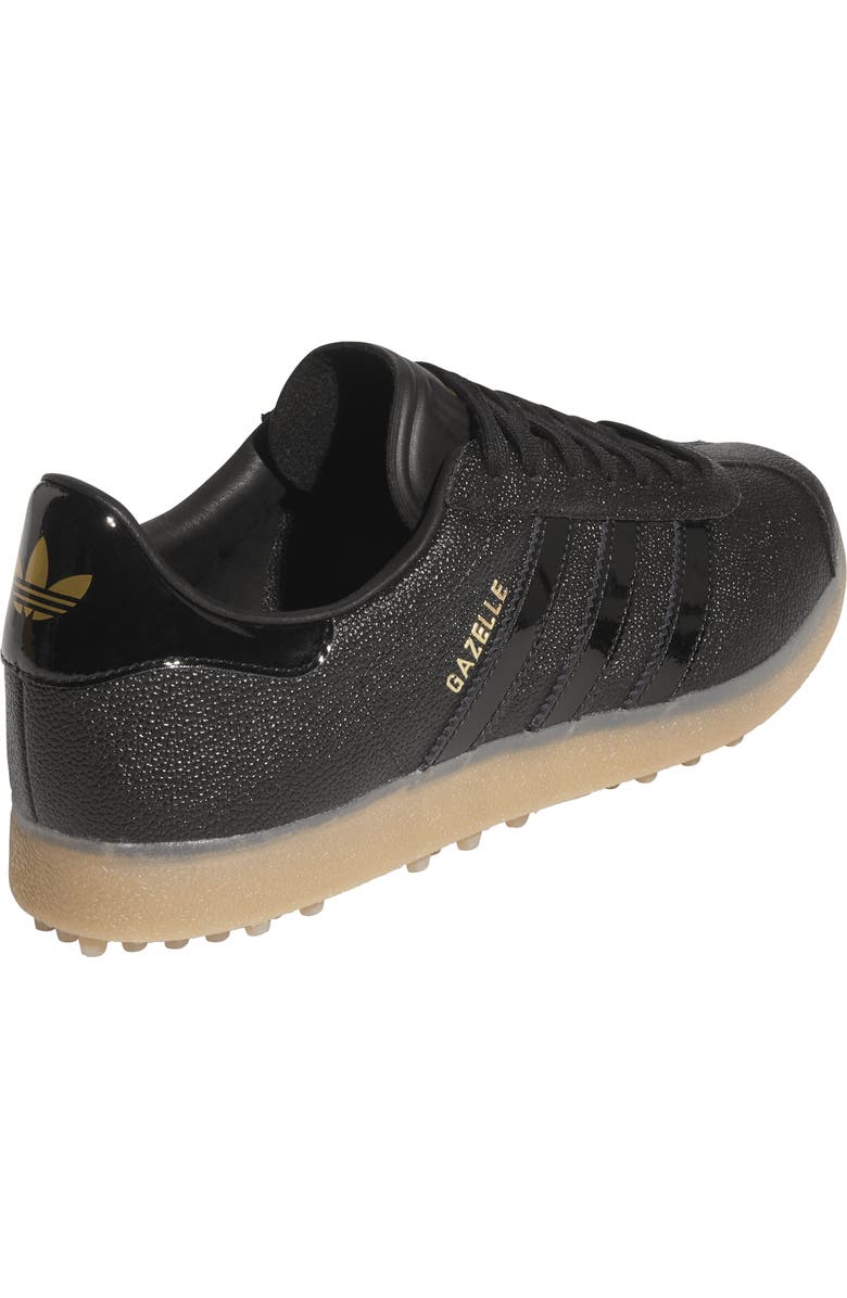 adidas Gazelle Golf Sneaker, Alternate, color, Core Black/ Black/ Gum