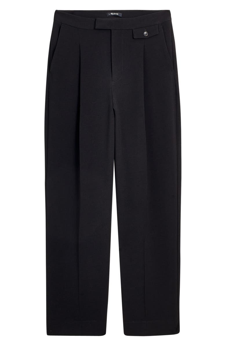 Madewell Rosedale High Waist Straight Leg Crepe Pants, Main, color, 