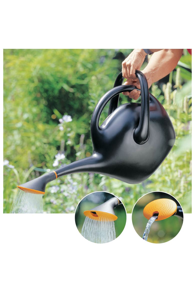 Watering Can Easy Pour 2.6 Gallon (333 Fl Oz) Black, Alternate, color, Black