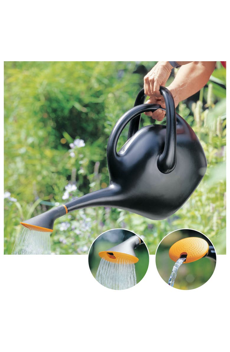 Bloem Watering Can Easy Pour 2.6 Gallon (333 Fl Oz) Black, Alternate, color, Black