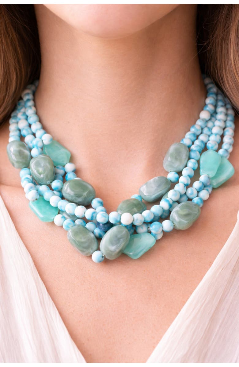 Erin McDermott Jewelry Laguna Layers Necklace, Alternate, color,