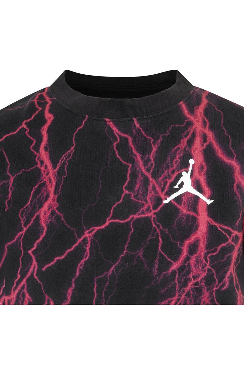 Jordan Kids' Lightning Print T-Shirt, Alternate, color,