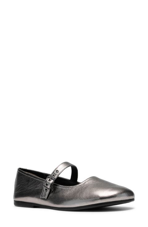 Livia Jane Leather Mary Jane Flat