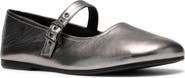 Clarks® Livia Jane Leather Mary Jane Flat