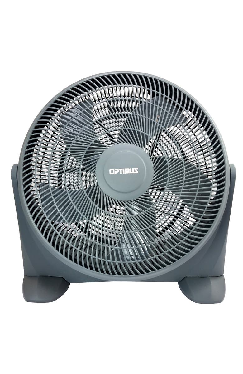 Optimus 20 in. Turbo High Performance Air Circulator, Main, color, Grey