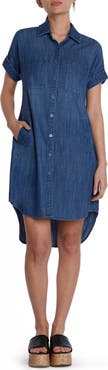 Wash Lab Denim Clean Denim Shirtdress