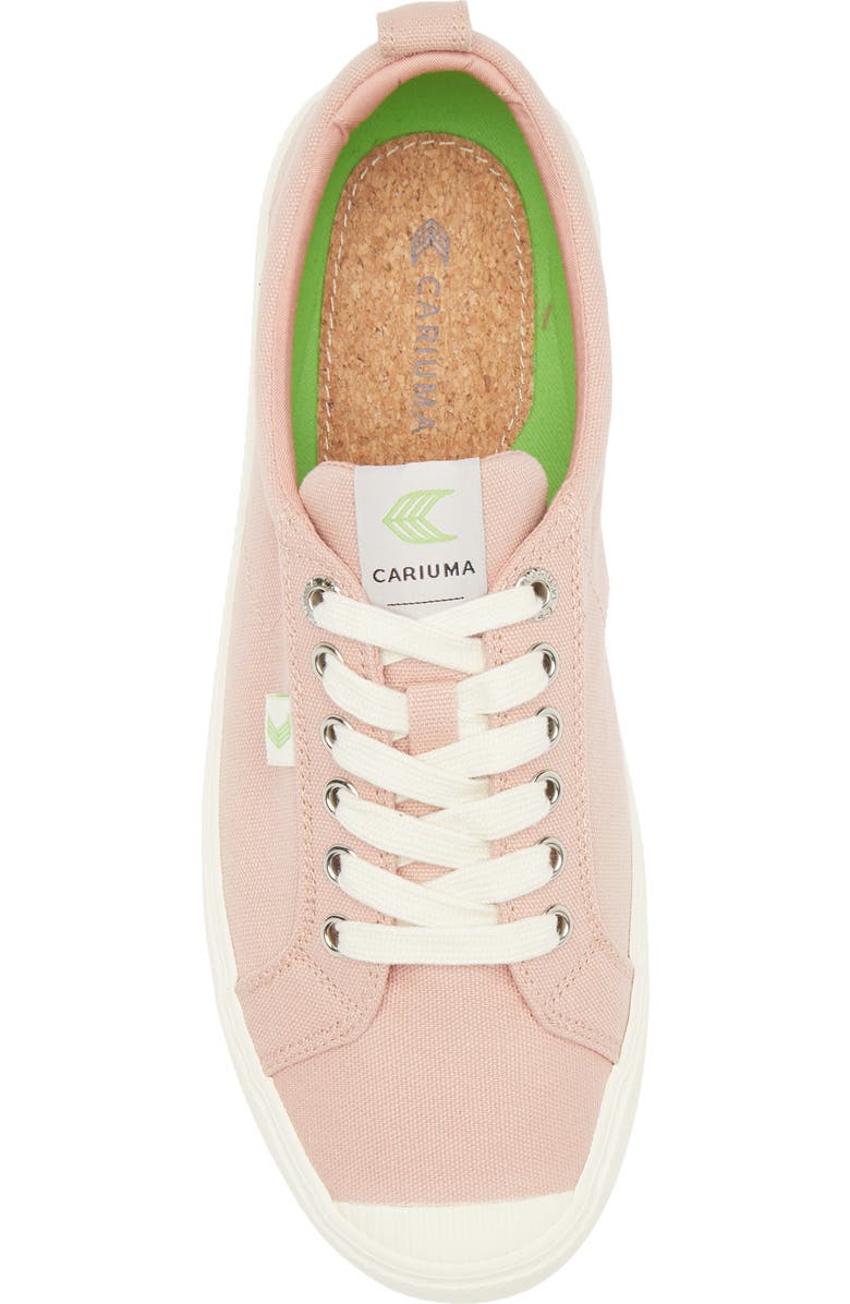 Cariuma OCA Low Cap Tie Sneaker, Alternate, color, Rose
