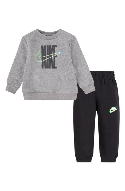 Rise Fleece Crewneck Sweatshirt & Joggers Set (Baby)