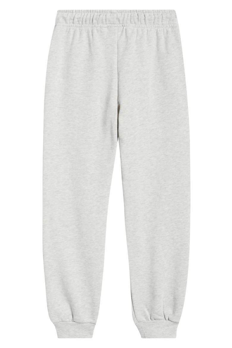 Kids' Embroidered Planet Organic Cotton Joggers, Alternate, color, GREY MELANGE