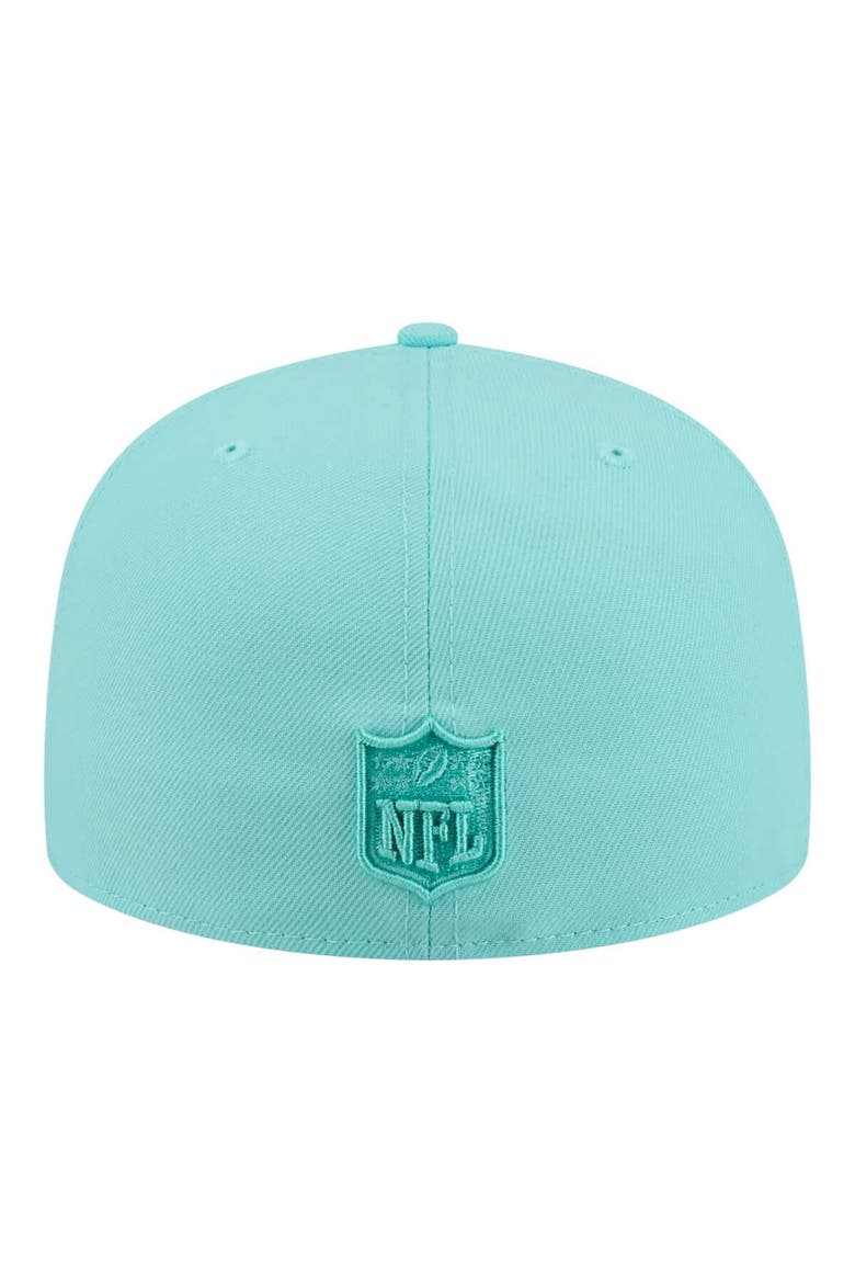 Men's New Era  Turquoise Buffalo Bills Color Pack 59FIFTY Fitted Hat, Alternate, color, Turquoise