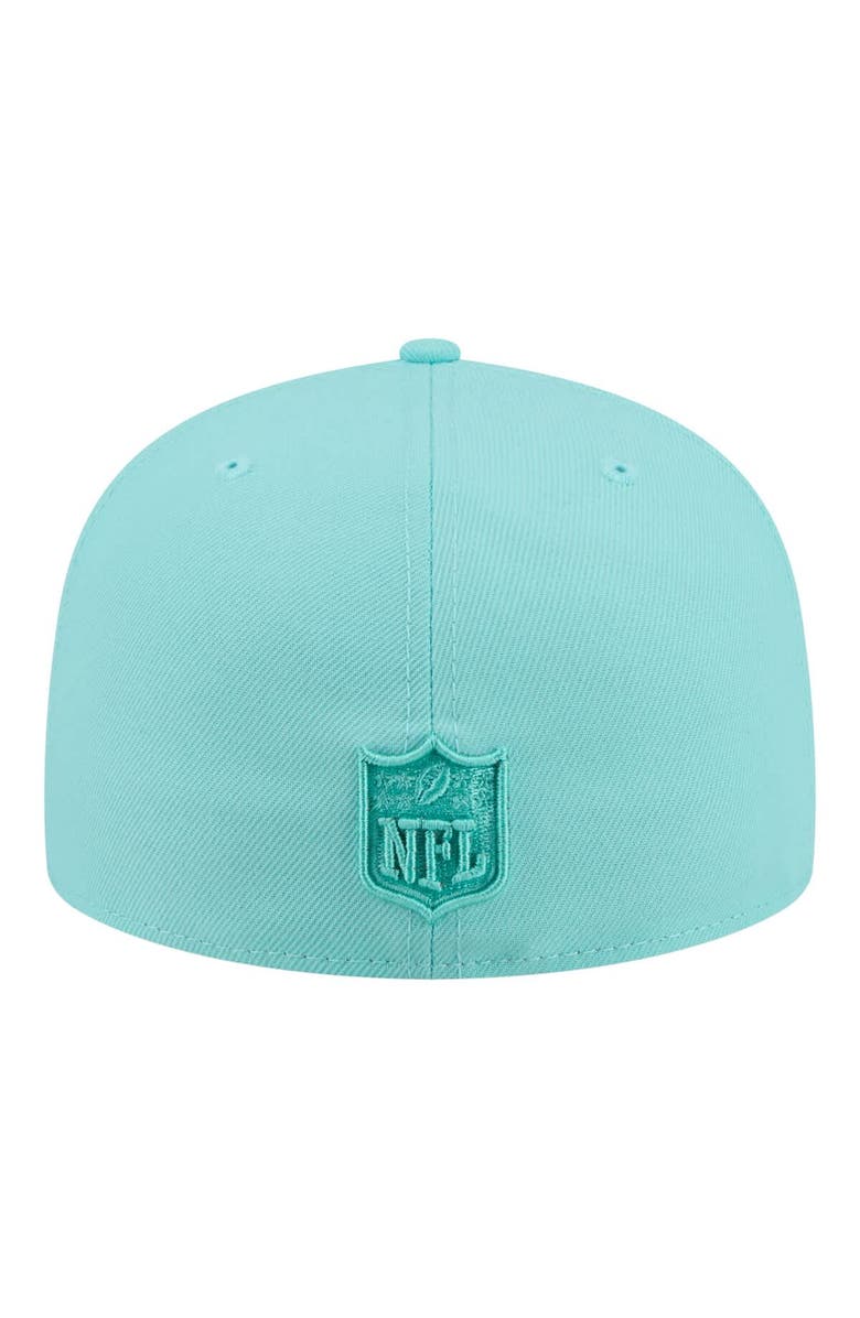 New Era Men's New Era Turquoise Buffalo Bills Color Pack 59FIFTY Fitted Hat, Alternate, color, Turquoise