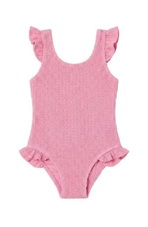 Infant Crinkle Ruffle One Piece