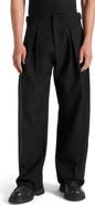 Manière De Voir Lior Box Pleat Wide Leg Trousers