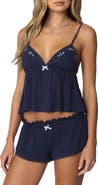 EDIKTED Dream Waffle Stitch Babydoll Camisole
