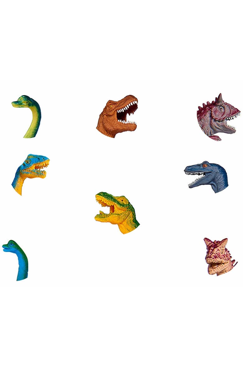 Big Dino Set 8 Dinosaur Figures Realistic Prehistoric Toys Kids 3+, Alternate, color, Multicolored