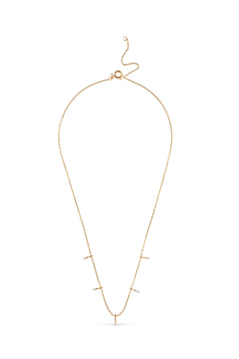 Lola Drop Necklace, Main, color, Daisy