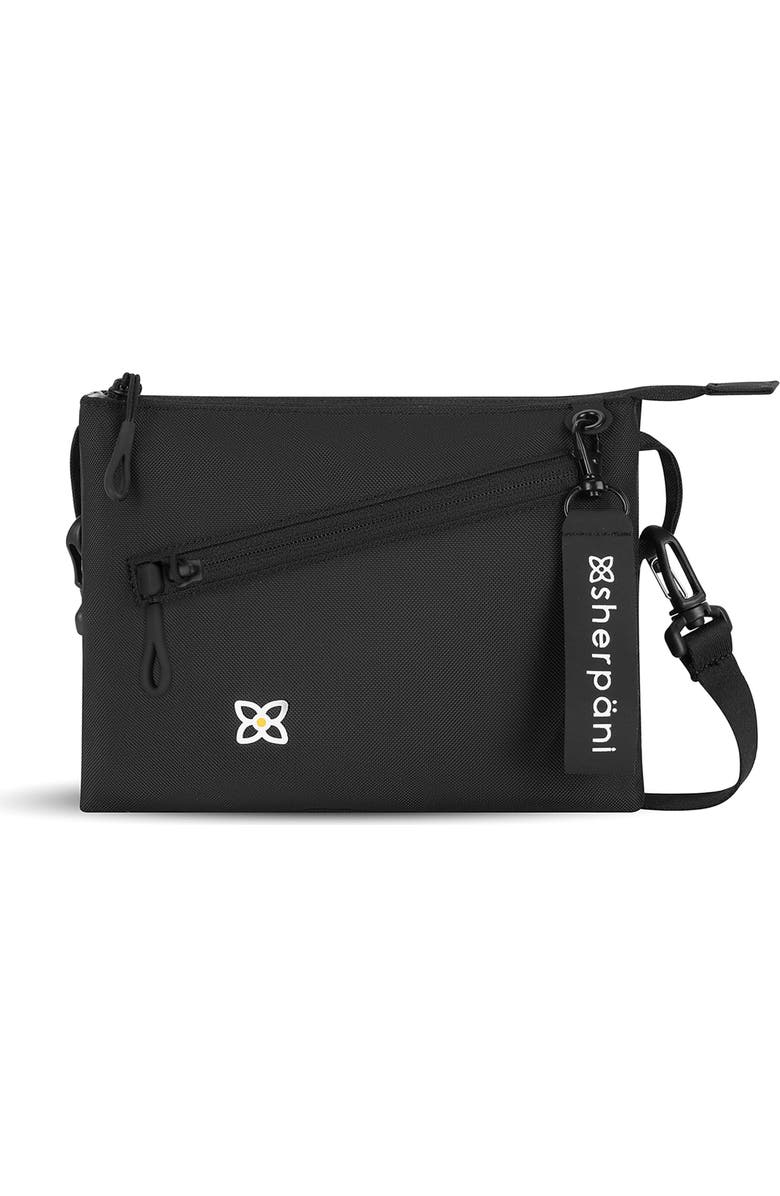 Sherpani Zoom Small Crossbody Purse, Alternate, color, Raven